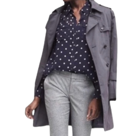 NWT Banana republic Parker polka dot sheer shirt - Picture 1 of 9